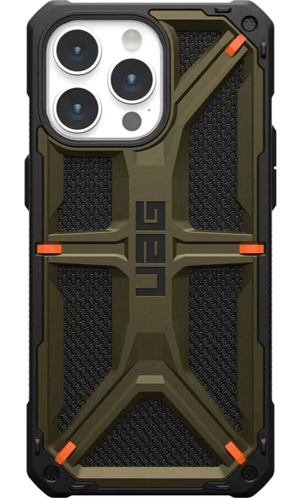 Husa iPhone 14 Pro UAG Monarch Carbon Fiber Elemental Green