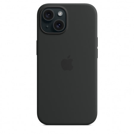 Husă iPhone 15 Plus Apple Silicon cu MagSafe, Black