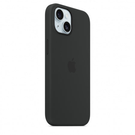 Husă iPhone 15 Plus Apple Silicon cu MagSafe, Black