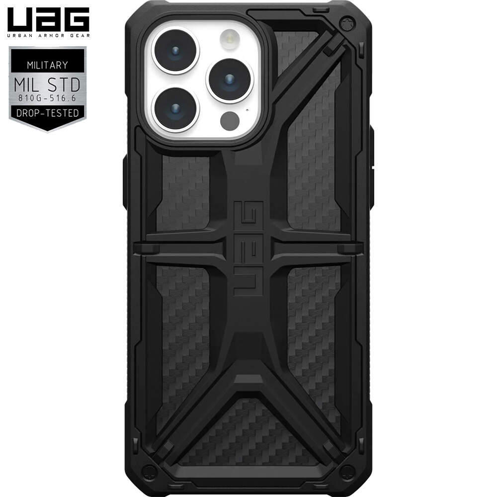 Husă iPhone 13 Pro UAG Monarch, Carbon Fiber
