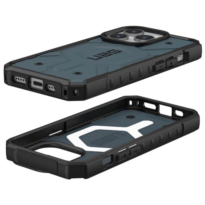 Husa de Protectie iPhone 15 pro UAG Pathfinder cu MagSafe Blue