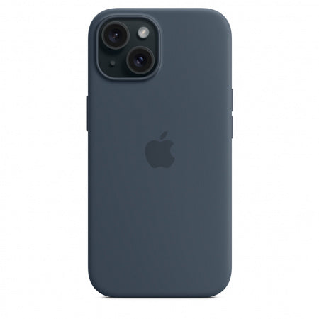 Husa iPhone 15 Apple Silicon cu MagSafe ,Storm Blue