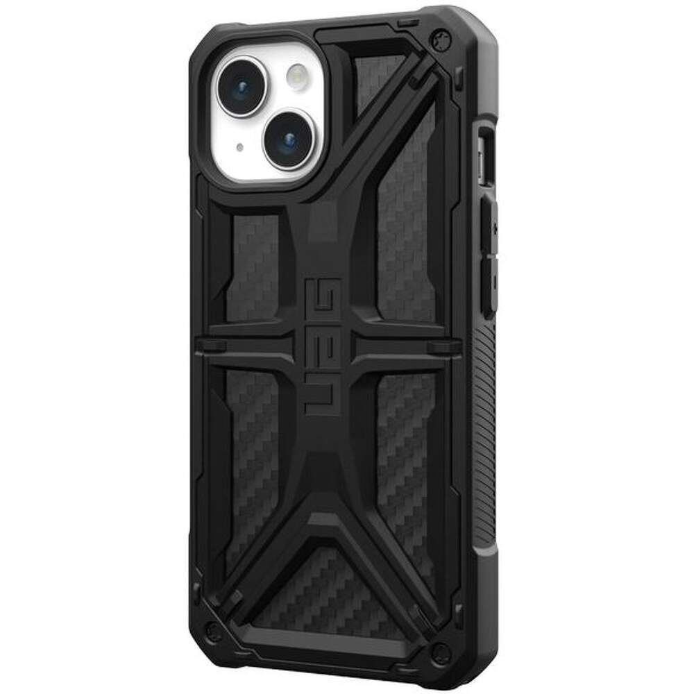 Husa iPhone 15 UAG Monarch Carbon Fiber - Protecție Excepțională, Stil Inegalabil