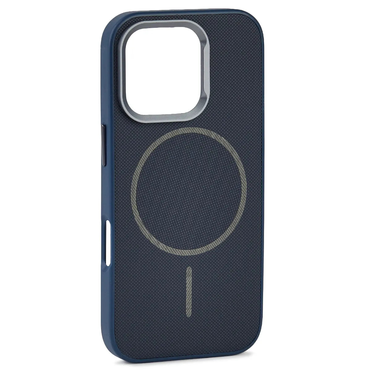 Husă iPhone 16 Pro Vegan Leather cu MagSafe, Midnight