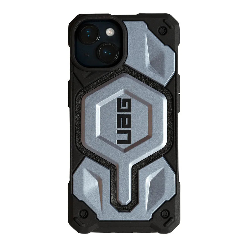 Husă iPhone 15 Plus UAG Monarch Pro MagSafe Carbon Fiber, Blue