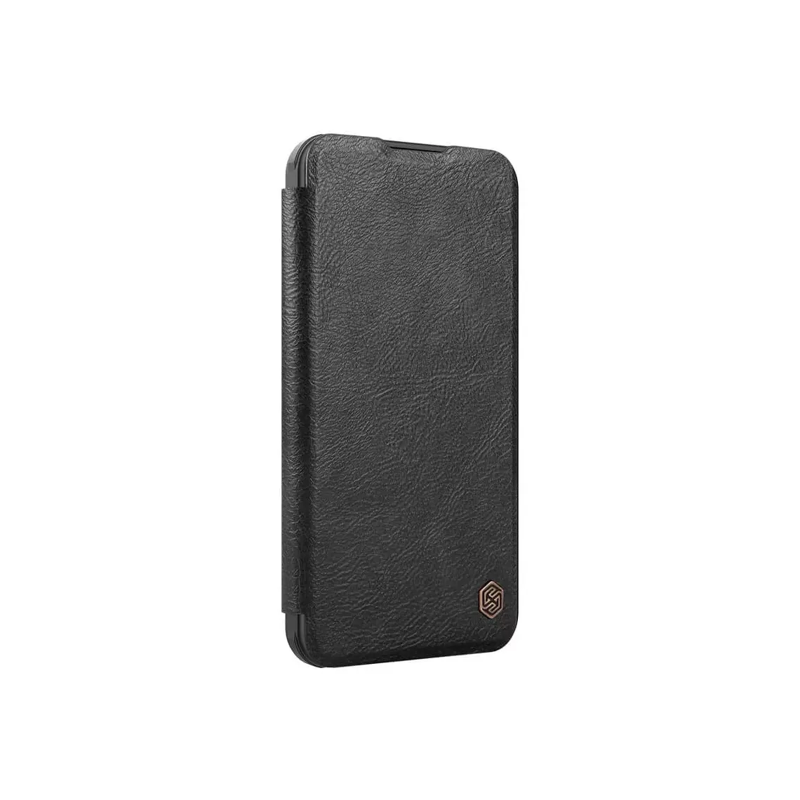 Husa Nillkin pentru Samsung S24 Plus, Qin Leather, PC Leather | BLACK