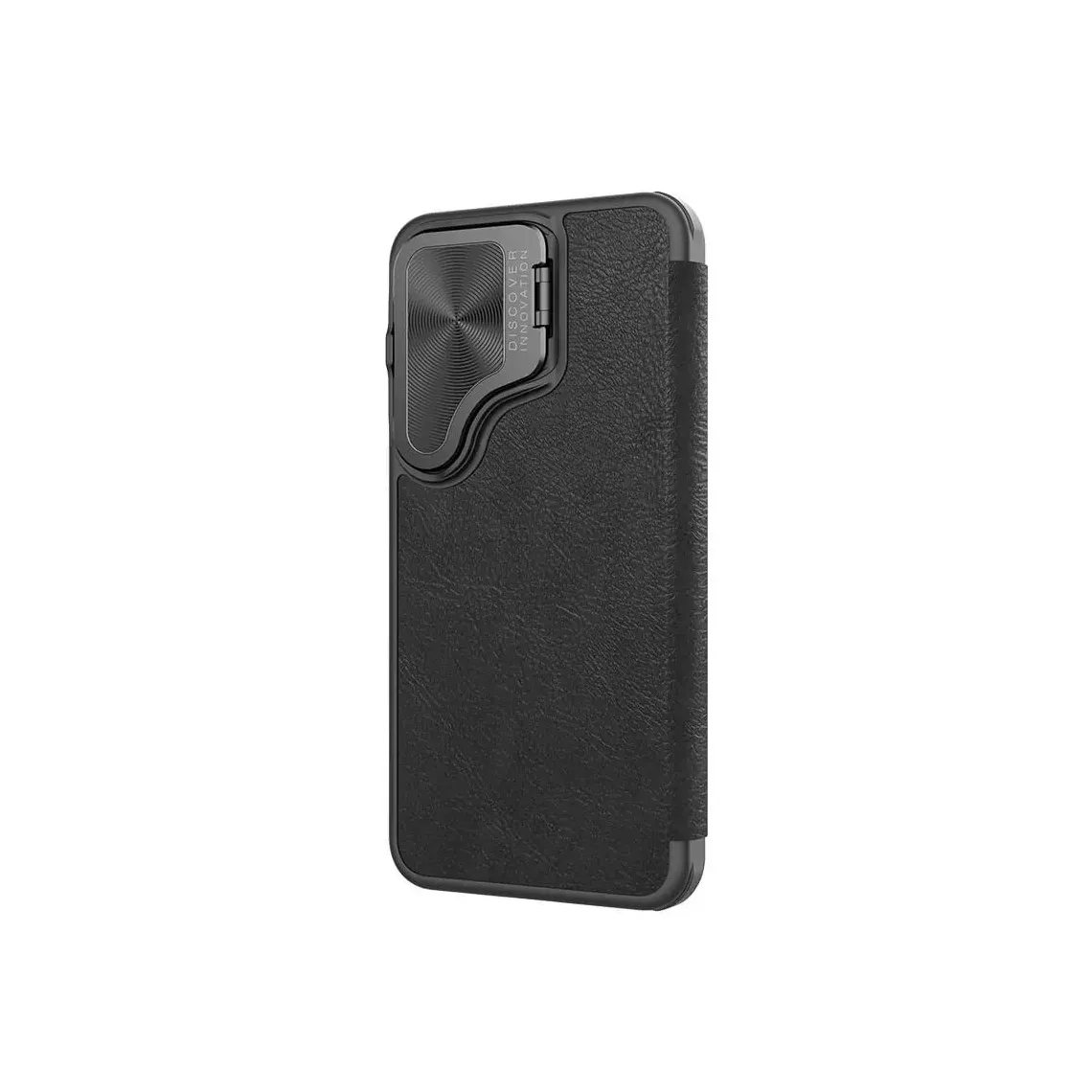 Husa Nillkin pentru Samsung S24 Plus, Qin Leather, PC Leather | BLACK
