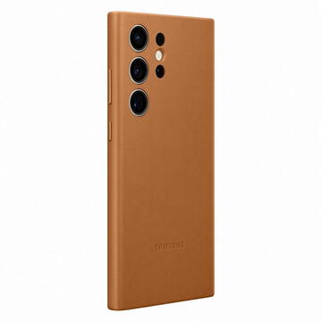 Husa Samsung Galaxy S22 Ultra, Piele Camel