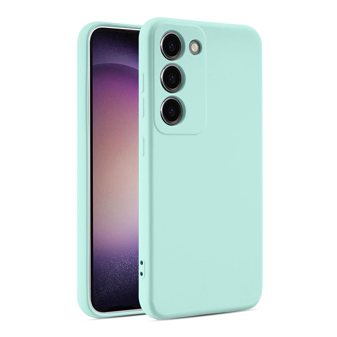 Husa Soft - Samsung A72 - silicone MicroFiber, Mint Green