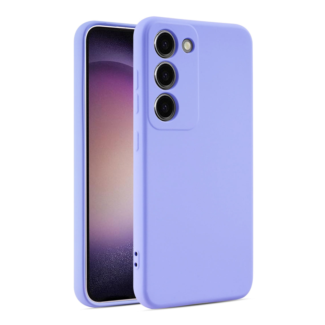 Husa Soft - Samsung A72 - silicone MicroFiber, Lavender