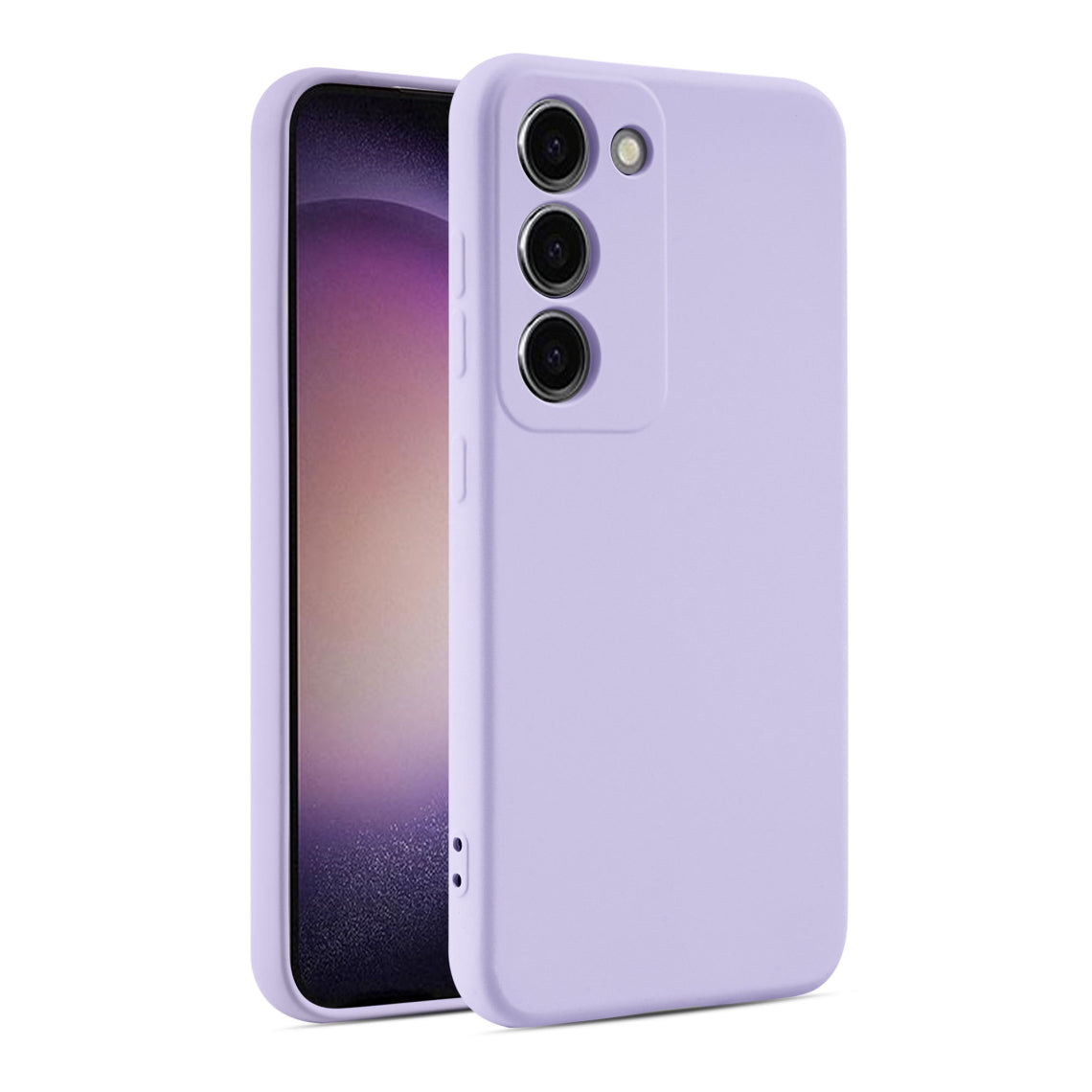 Husa Soft - Samsung A72 - silicone MicroFiber, Lila