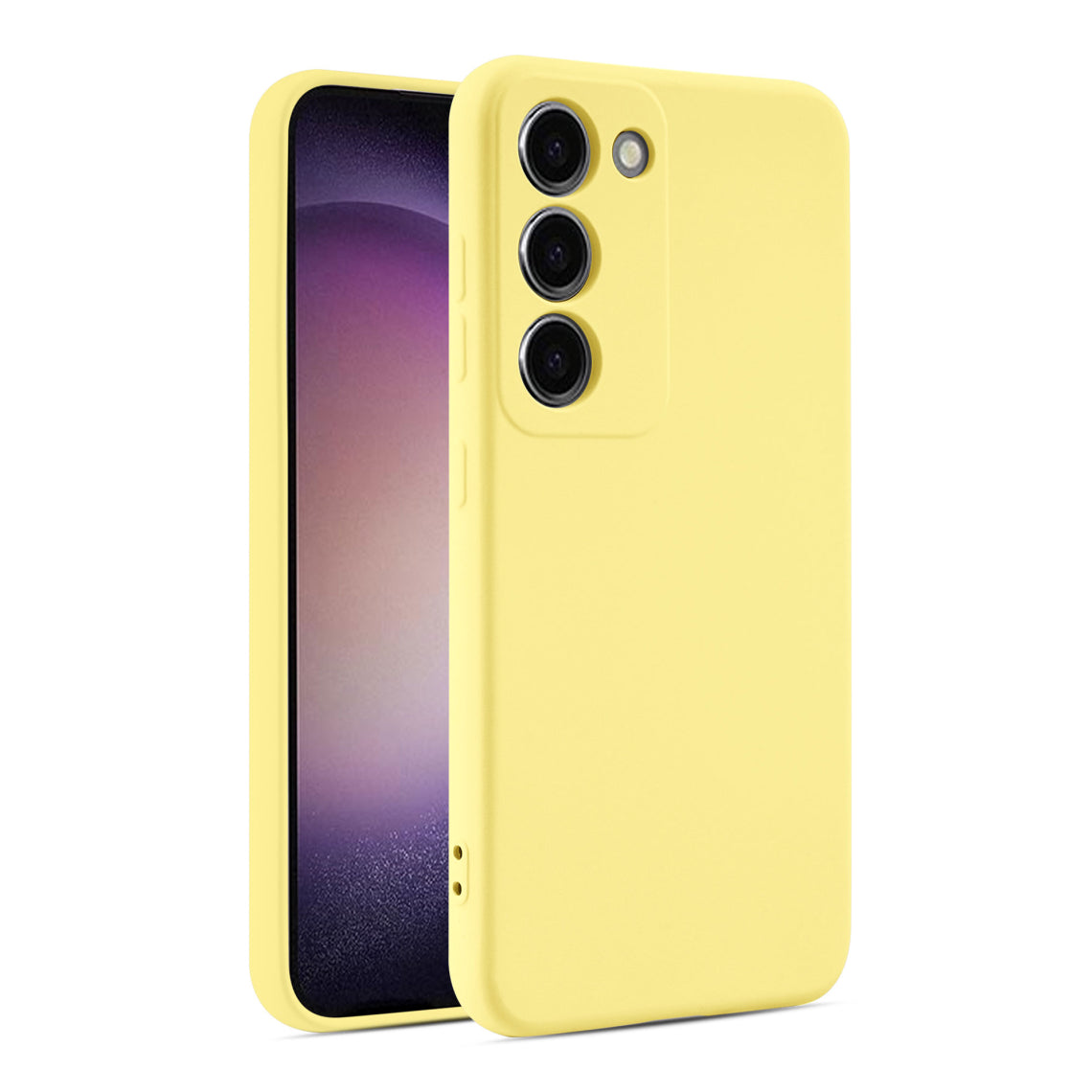 Husa Soft - Samsung A72 - silicone MicroFiber, Yellow