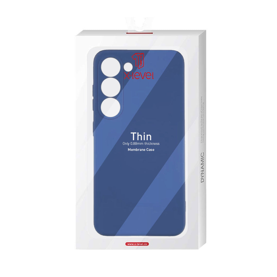 Husa X-Level Thin - Samsung S24 Plus - MicroFiber Albastru