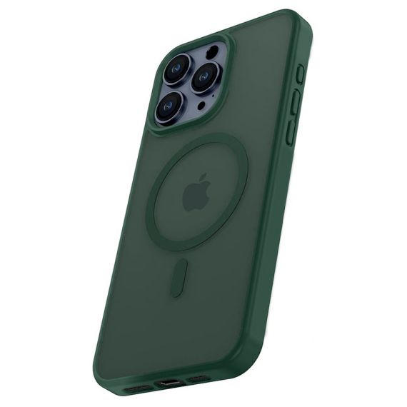 Husa Fashion - iPhone 15 Pro MagSafe , Green