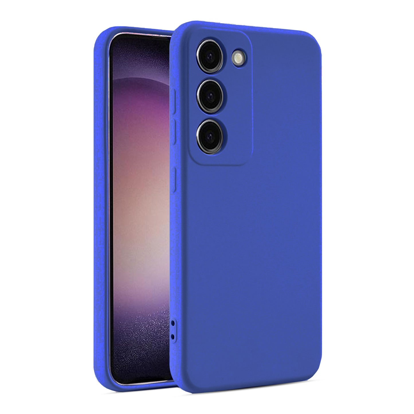 Husa Soft - Samsung A54 - silicone MicroFiber, Navy Blue
