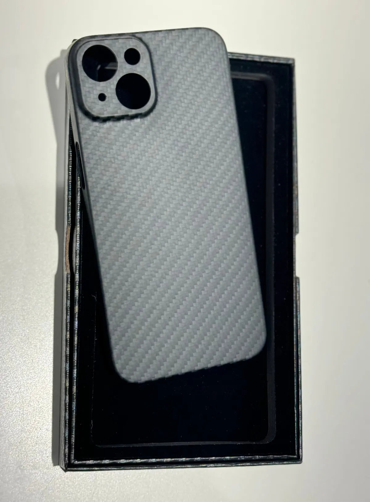 Husa iPhone 14 Kevlar UltraSlim - Culoare Negru