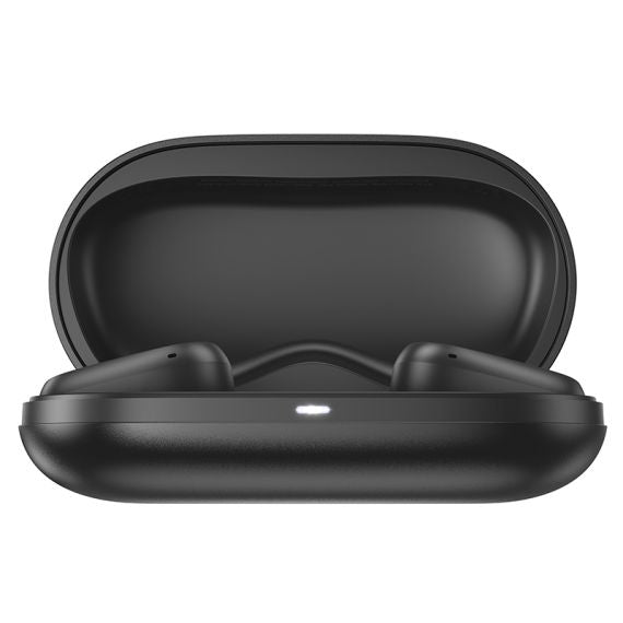 Hoco Casti Wireless, Ear Buds, BT 5.3, On-Ear, Noise Cancelling, pentru concentrare/somn, 500mAh, BLACK