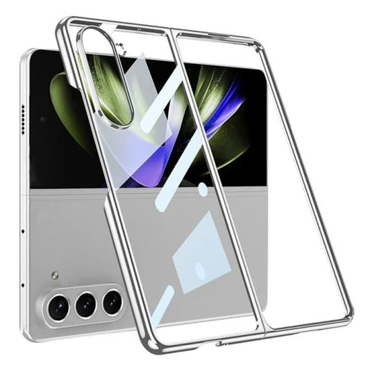Husa Chrome - Samsung Z Fold6 - Plastic Thin, Crystal,Silver