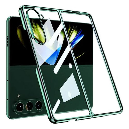 Husa Chrome - Samsung Z Fold6 - Plastic Thin, Crystal,Green