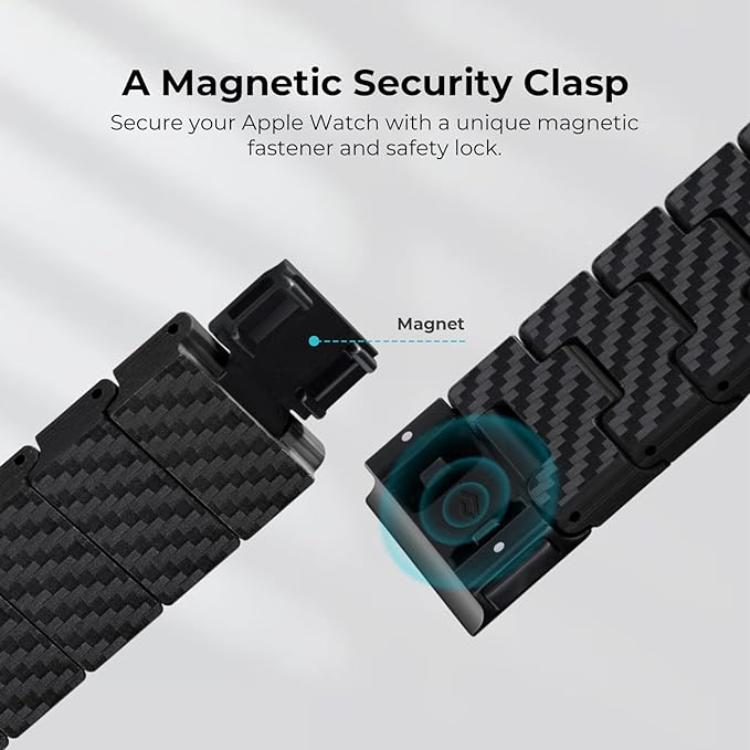 Curea din Fibra de Carbon Dreamland pentru Apple Watch 38-49mm