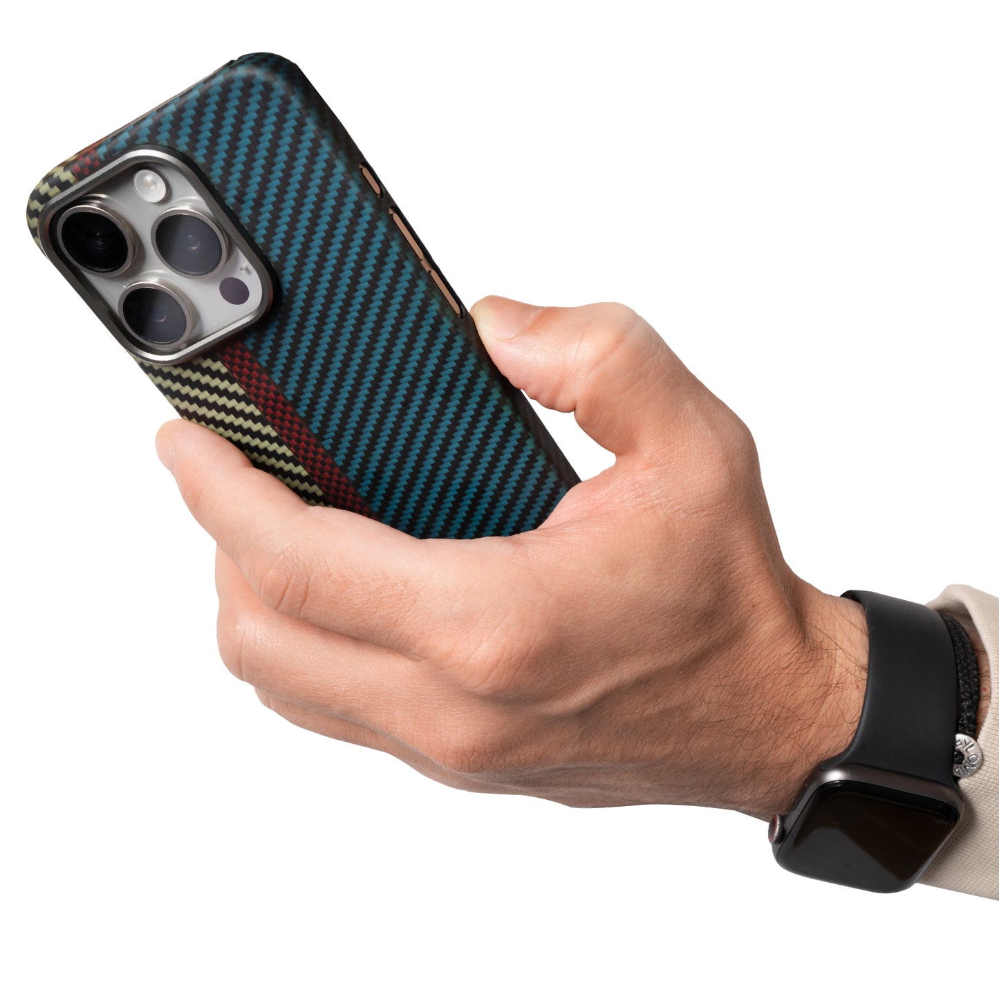 Husa iPhone 15 Pro MagEZ 3 Kevlar 600D, Overture