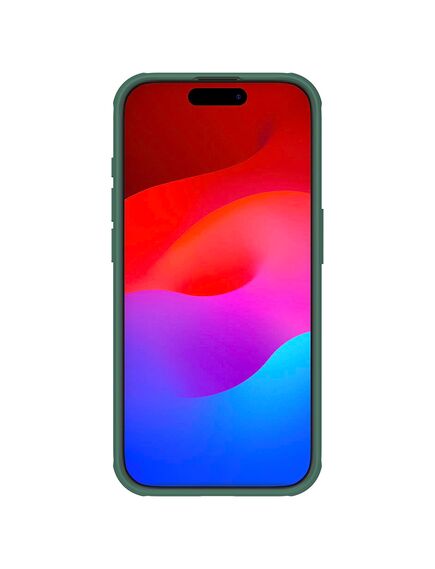 Husa Nillkin, pentru iPhone 15 Pro Max Frosted Series, PVC,Deep Green