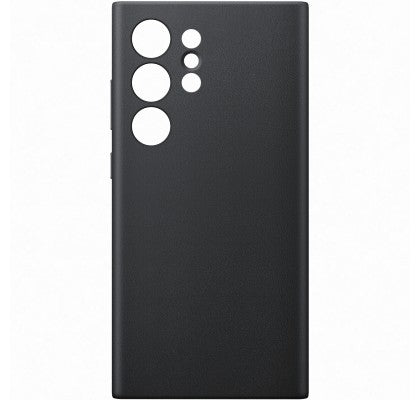 Husă Samsung Galaxy S24 Ultra din piele ecologică, Negru