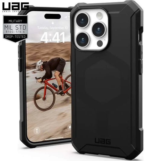 Husă iPhone 15 Pro Max UAG Essential Armor cu MagSafe, Black