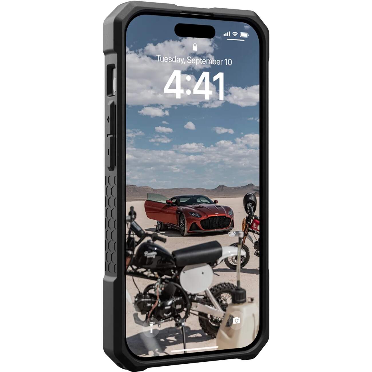 Husa iPhone 15 Pro - UAG Monarch Pro MagSafe Kevlar Element Green