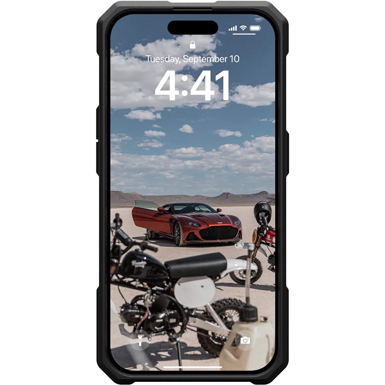 Husa iPhone 15 Pro - UAG Monarch Pro MagSafe Kevlar Element Green
