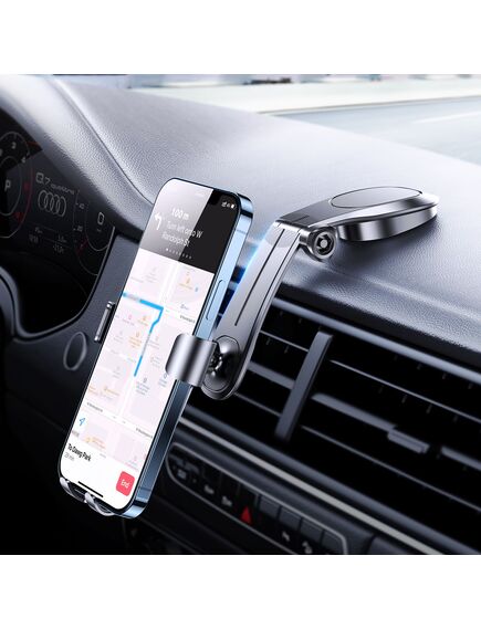 Joyroom Suport Auto, cu cleme laterale, montaj Bord, MultiAngle, brat ajustabil,