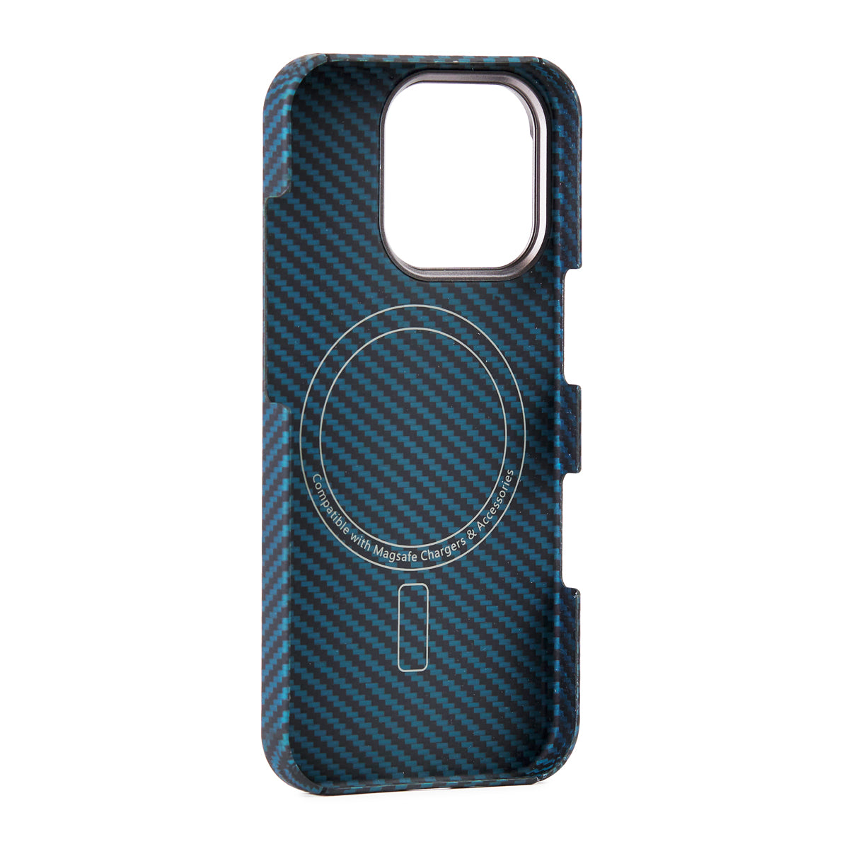 Husa iPhone 16 Pro MagSafe, MagEZ 3 Kevlar 600D ,Blue