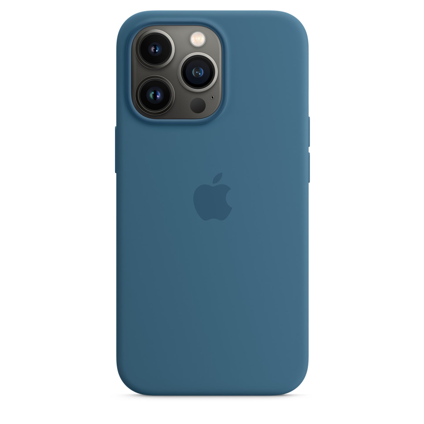 Husa iPhone 13 Pro Apple cu MagSafe, Silicon - Culoare Blue Jay