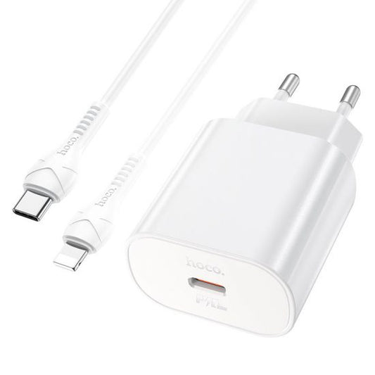 Set Incarcator pentru iPhone, Adaptor + Cablu 1M, Fast Charging 20W