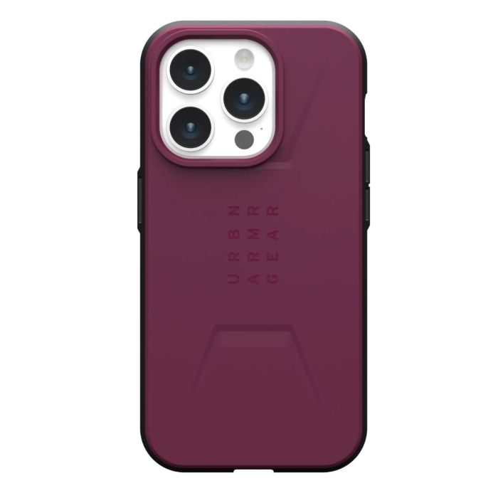Husă iPhone 14 Pro Max UAG Civilian cu MagSafe, Bordeaux