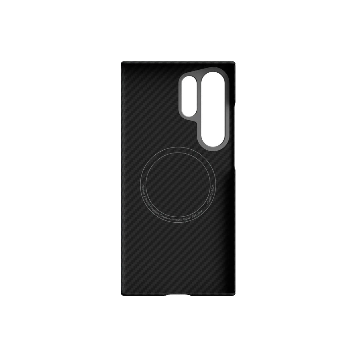Husă Kevlar MagEZ 600D ,Samsung Galaxy S24 Ultra – UltraThin, MagSafe, Black
