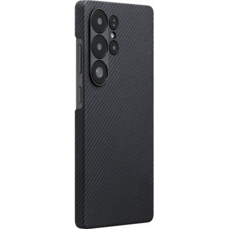 Husă Samsung Galaxy S25 Ultra, MagEZ 5 din aramidă 600D cu MagSafe, Black