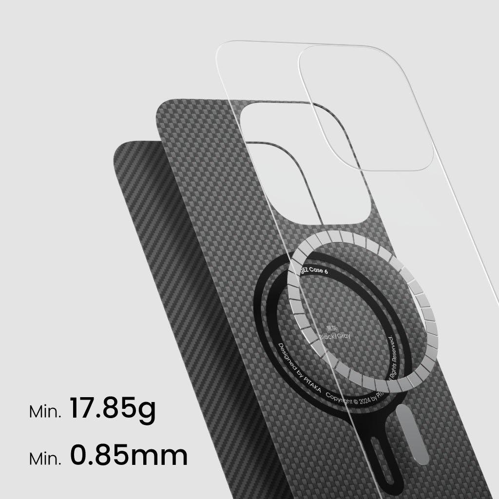 Husă iPhone 16 Pro din Aramidă MagSafe UltraSubțire, Kevlar