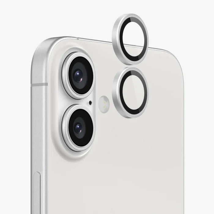 Folie Sticla iPhone 16 Plus ,Camera Protector, Silver