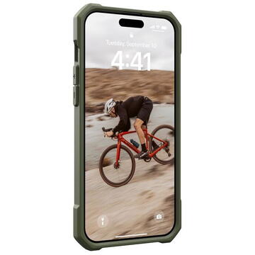 Husă iPhone 14 Pro Max UAG Essential Armor cu MagSafe, Olive Drab