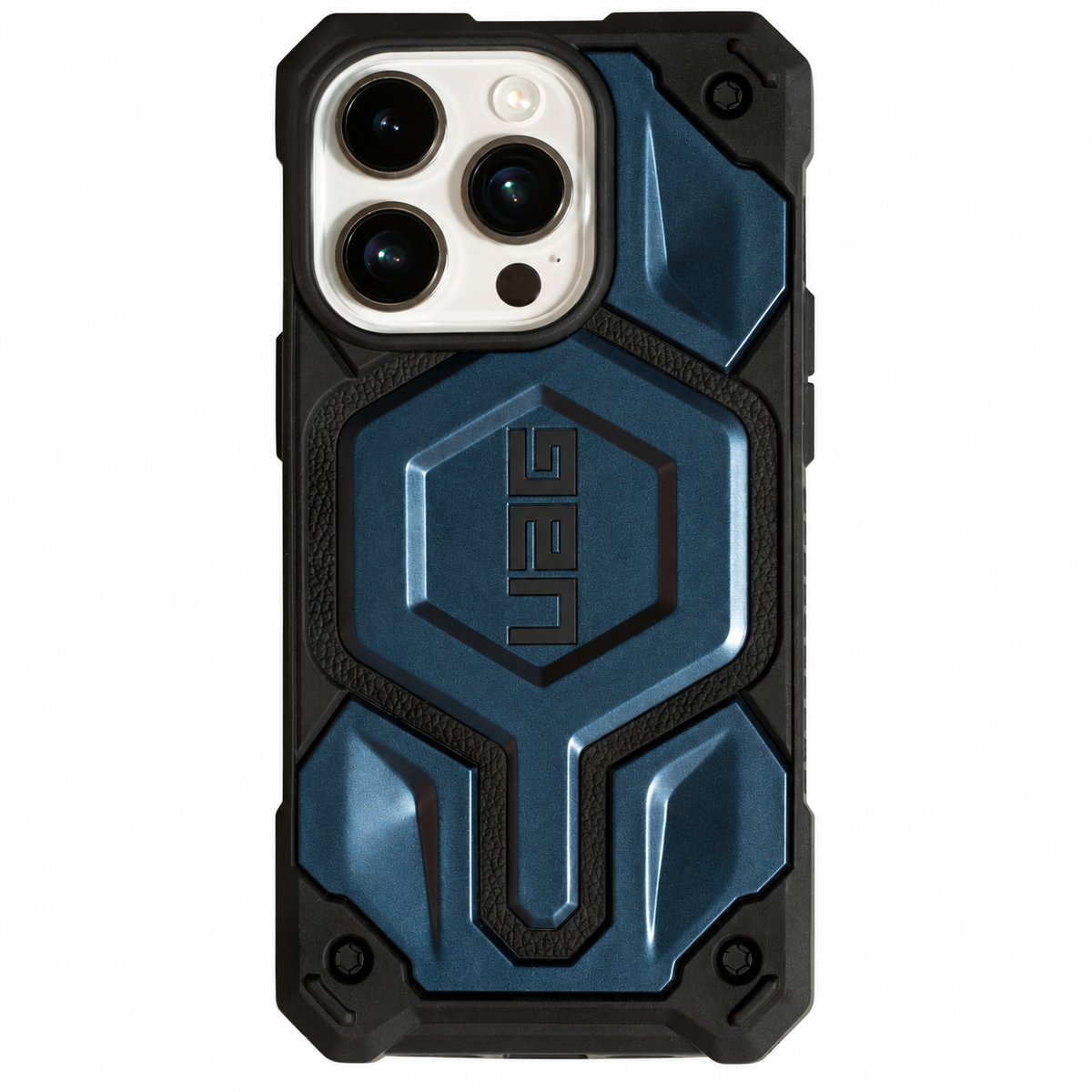 Husă UAG Monarch Pro MagSafe Carbon Fiber, Midnight