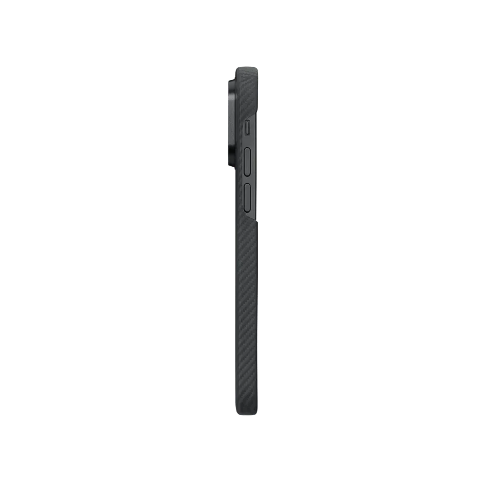 Husa de Protectie Kevlar 600D cu functie MagSafe pentru iPhone 13 Pro Max Carbon - mag-genius-accesorii