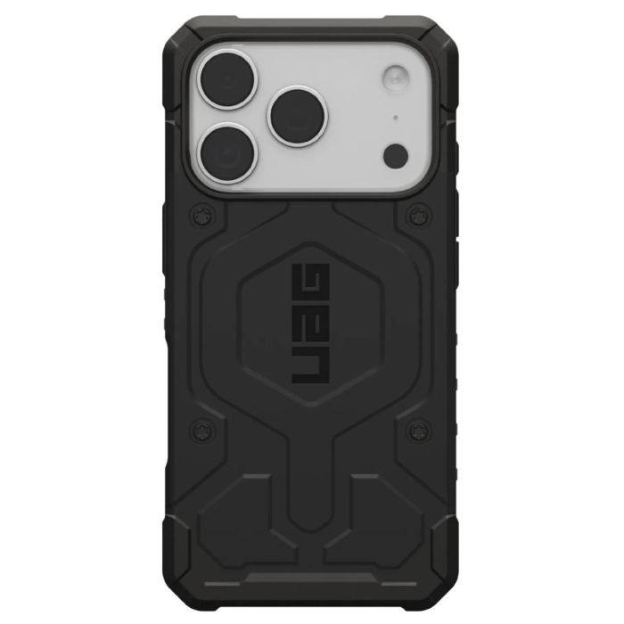 Husă UAG Pathfinder neagră, vedere din spate.