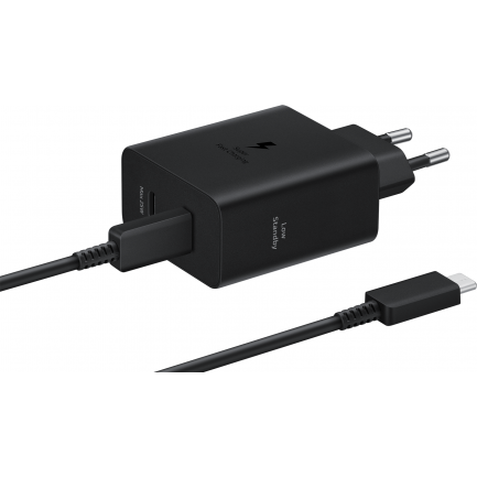 Incarcator 50W Samsung type C ,Dual Port Super Fast Charging + cablu 1 M 5A