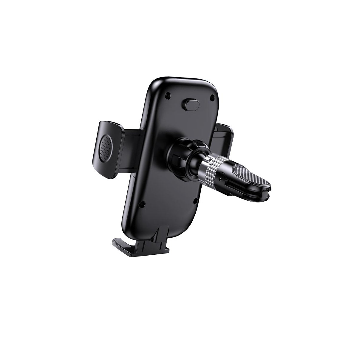 Kaku- Suport Auto,incarcare Wireless, 15W, fixare dubla, montaj Ventilatie, cleme laterale, 360°, AutoGravity | BLACK