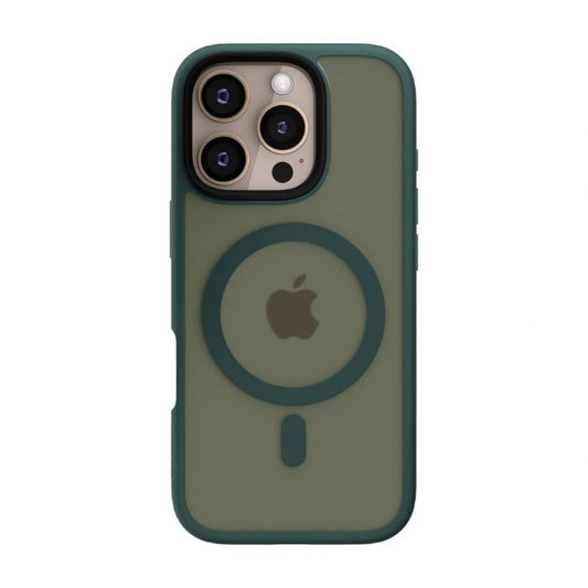 Husă iPhone 16 Pro Max Mist Shield cu MagSafe, Verde