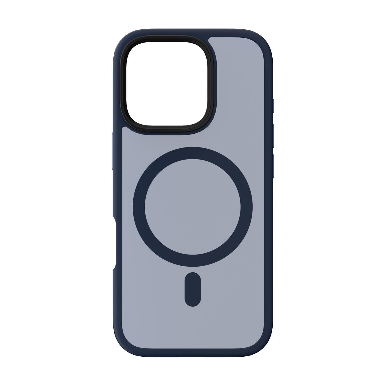 Husa iPhone 16 Pro NEXT ONE Mist Shield cu MagSafe, Albastru