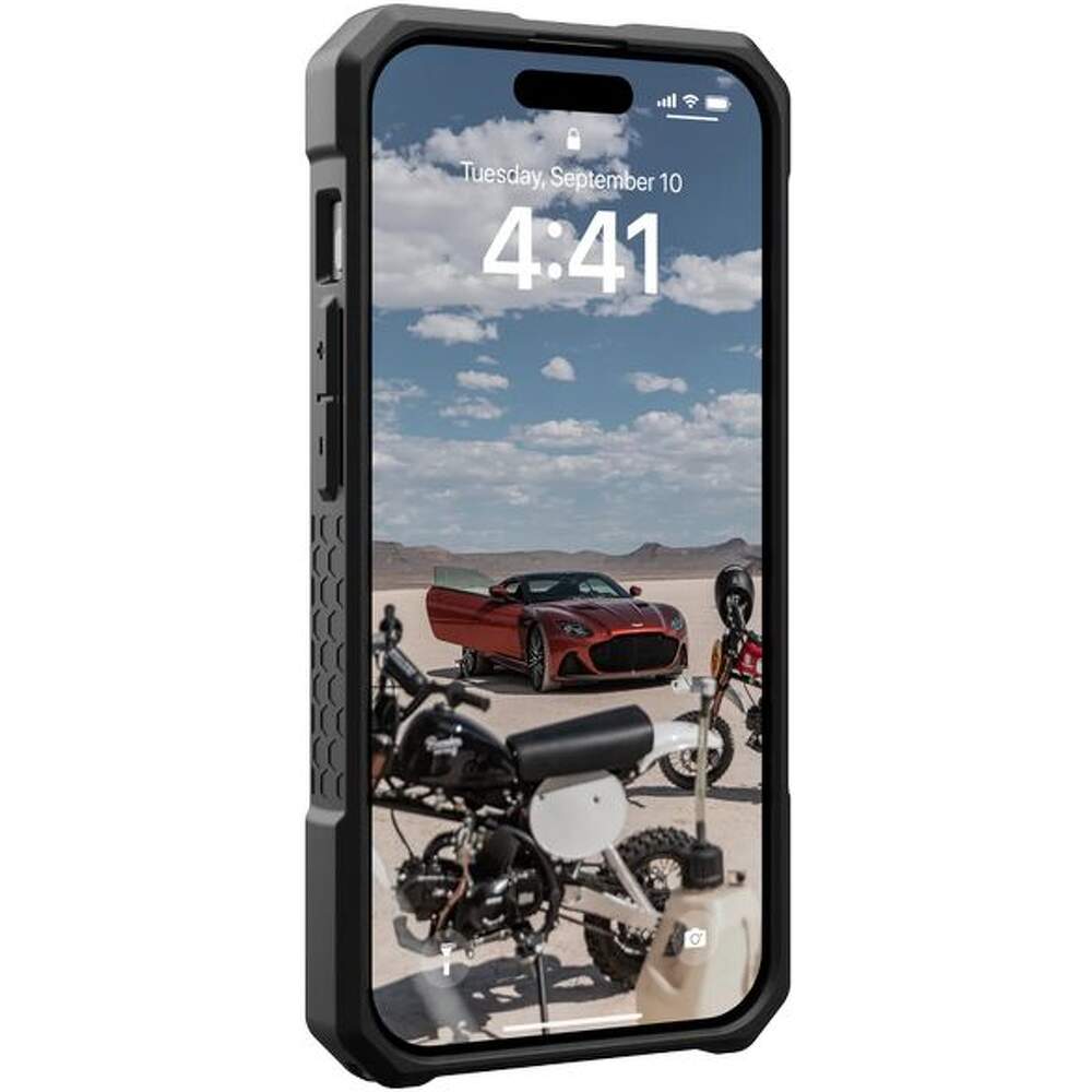 Husa iPhone 12 Pro Gri - UAG Monarch Pro MagSafe Carbon Fiber