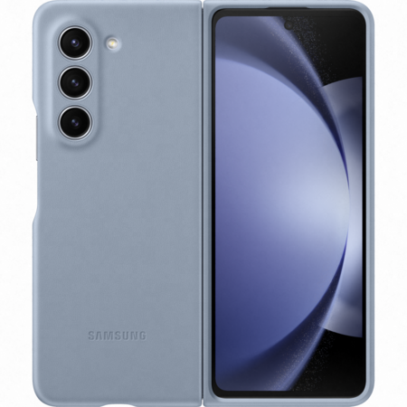 Husa SAMSUNG Eco-Leather Case pentru Galaxy Z Fold 4 Icy Blue