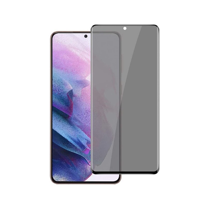 Folie din Sticla Securizata Privacy Lito , Samsung Galaxy S21 5G - Clear - mag-genius-accesorii
